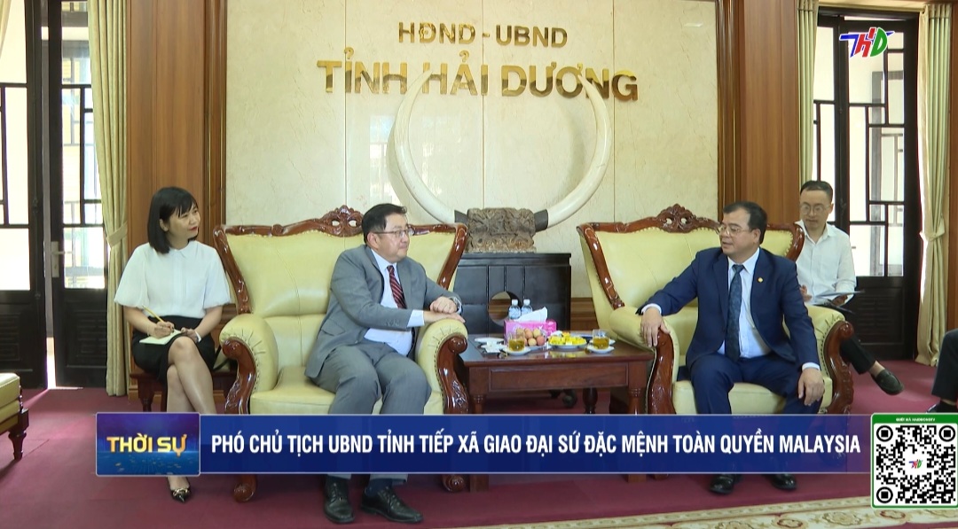 Phó Chủ tịch UBND tỉnh tiếp xã giao Đại sứ Malaysia
